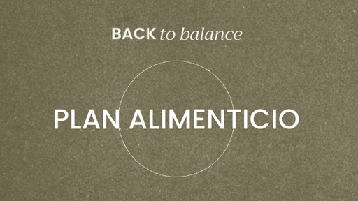 Plan Alimenticio